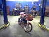 My bike at work - Click To Enlarge Picture