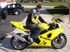 ME ON MY BIKE - Click To Enlarge Picture