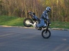 Tryin TO stoppie - Click To Enlarge Picture
