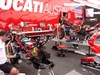 Ducati pit area - Click To Enlarge Picture