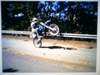 wheelie on a yz250f - Click To Enlarge Picture