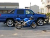 My bike and Truck - Click To Enlarge Picture