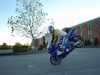 Mike Weber Stoppie - Click To Enlarge Picture