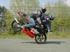 Two-Up Stoppie - Click To Enlarge Picture