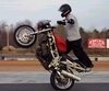 No Handed Wheelie - Click To Enlarge Picture