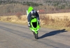 ZX-10R Stoppie - Click To Enlarge Picture