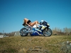Babe On Dales GSX-R - Click To Enlarge Picture