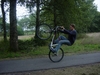 High Bike Wheelie - Click To Enlarge Picture