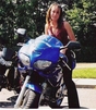 Jo On A SV650s - Click To Enlarge Picture