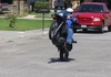 KLR 650 Wheelie - Click To Enlarge Picture