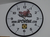 UpOnOne Wall Clock - Click To Enlarge Picture