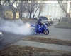 ZX-6R Burnout - Click To Enlarge Picture