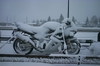 Snowy Bike - Click To Enlarge Picture