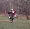 XR100 Wheelie - Click To Enlarge Picture